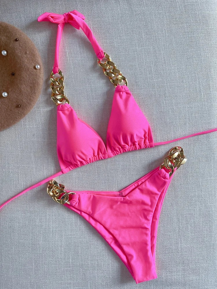 Bikini Triangle Licou Push-Up