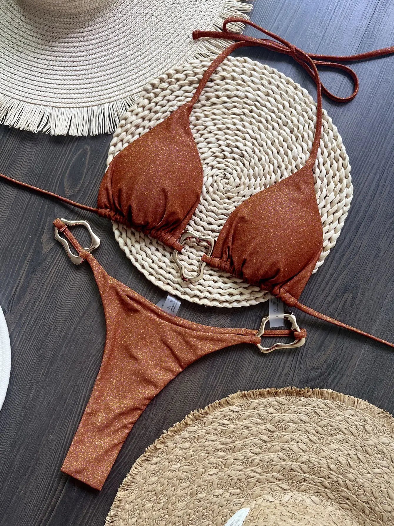 Micro Bikini Halter Brésilien