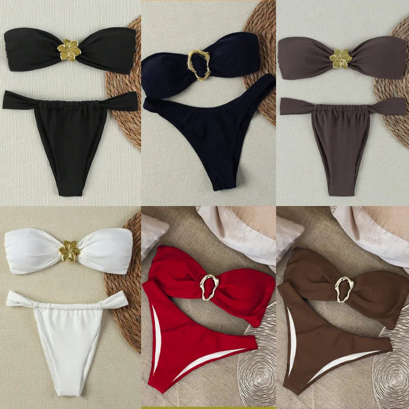 Bikini Bandeau Push-Up
