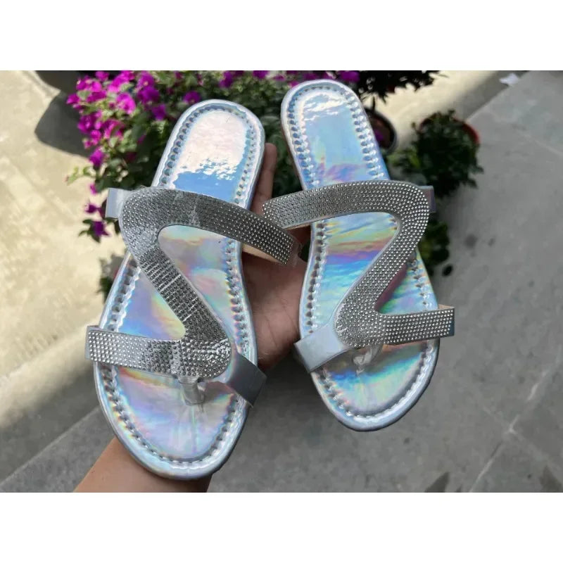 Sandales Strass Bohème